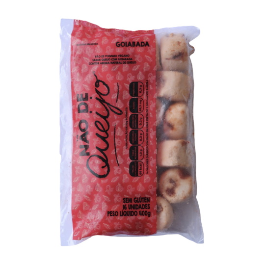 Pacote de Não de Queijo Sabor Goiabada