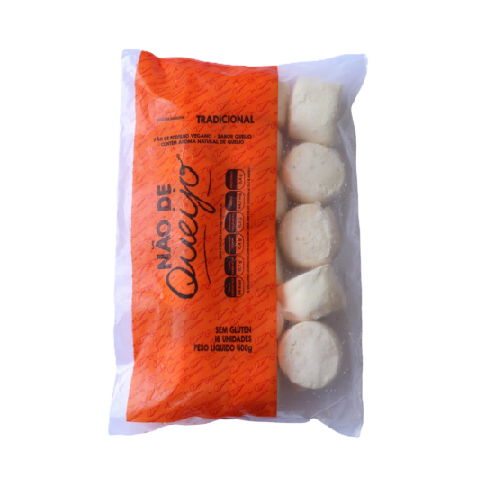 Pacote de Não de Queijo Sabor Tradicional